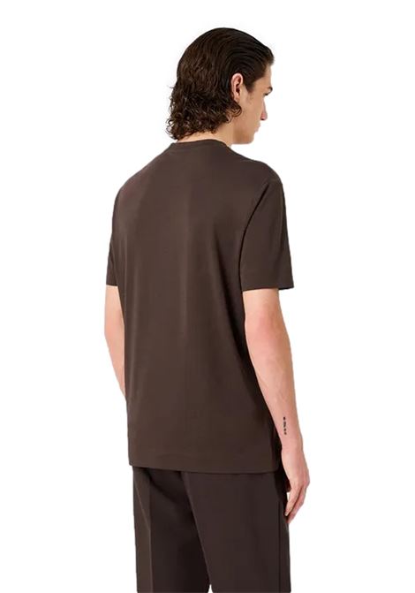 T-shirt in jersey Pima con logo stencil gommato EMPORIO ARMANI | T-shirt | 6R1TA9 1JPZZ05A6